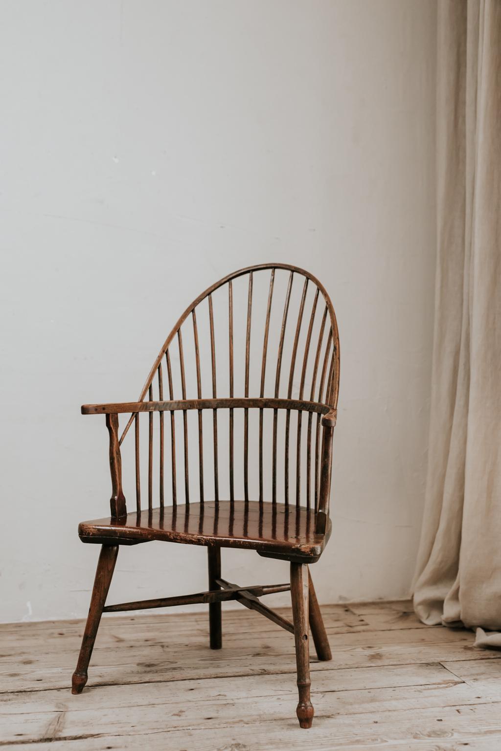 18th Century Stickback Windsor Chair 3