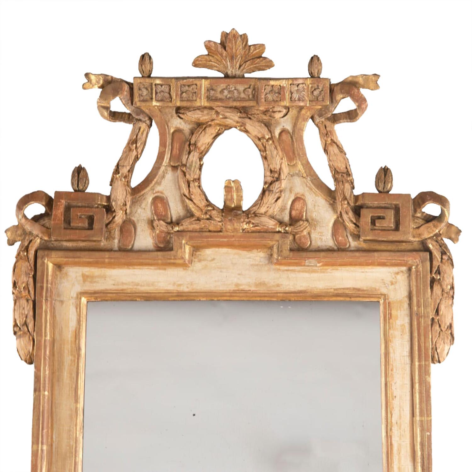 18th Century Stockholm Work Swedish Mirror In Good Condition In Tetbury, Gloucestershire