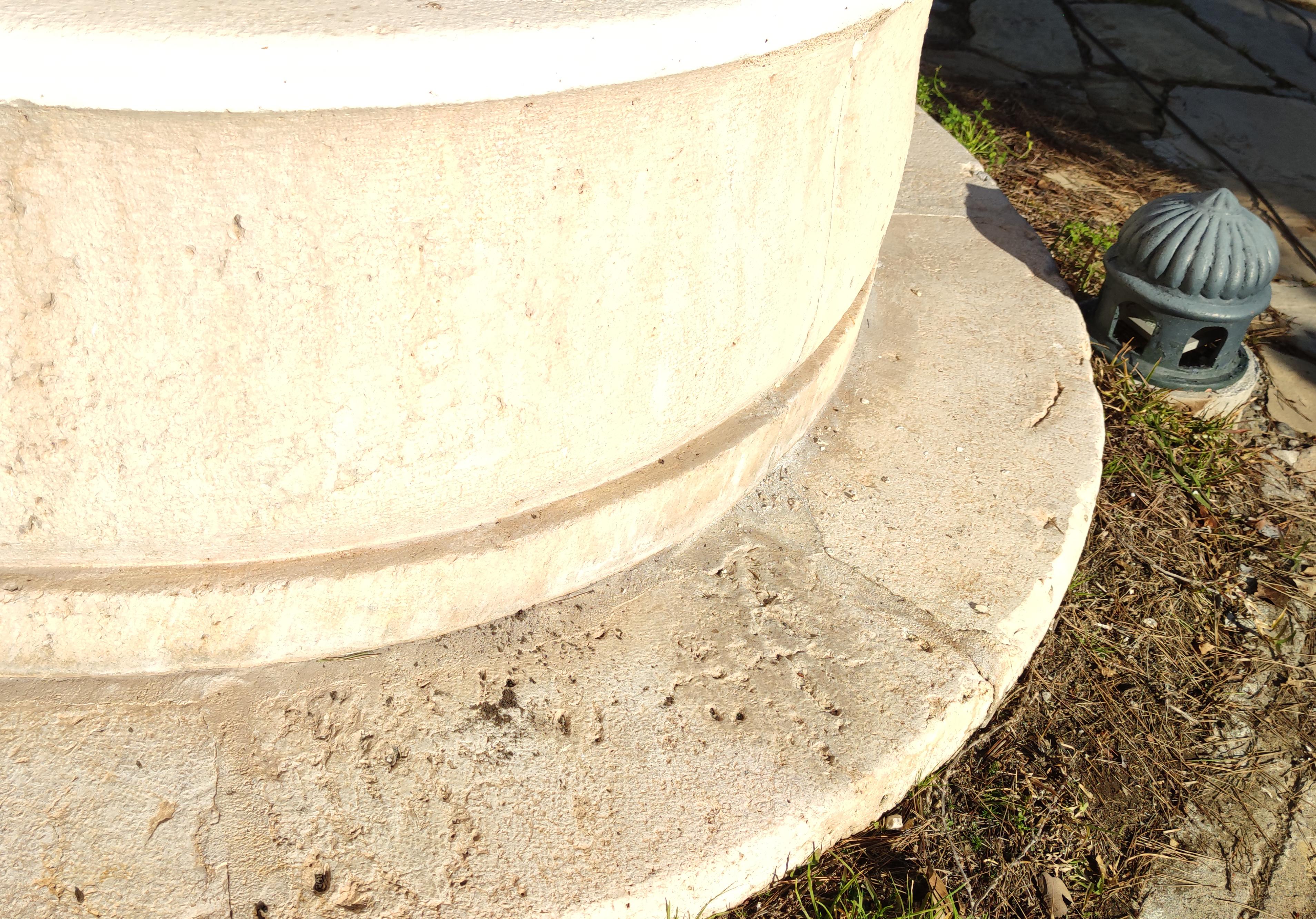 18th Century Stone Fountain and Pool Surround 4