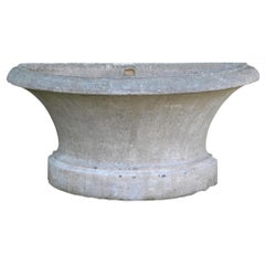 Comienzo 19. Fregadero Century Stone Trough French Volvic Stone, Fregadero de piedra,
