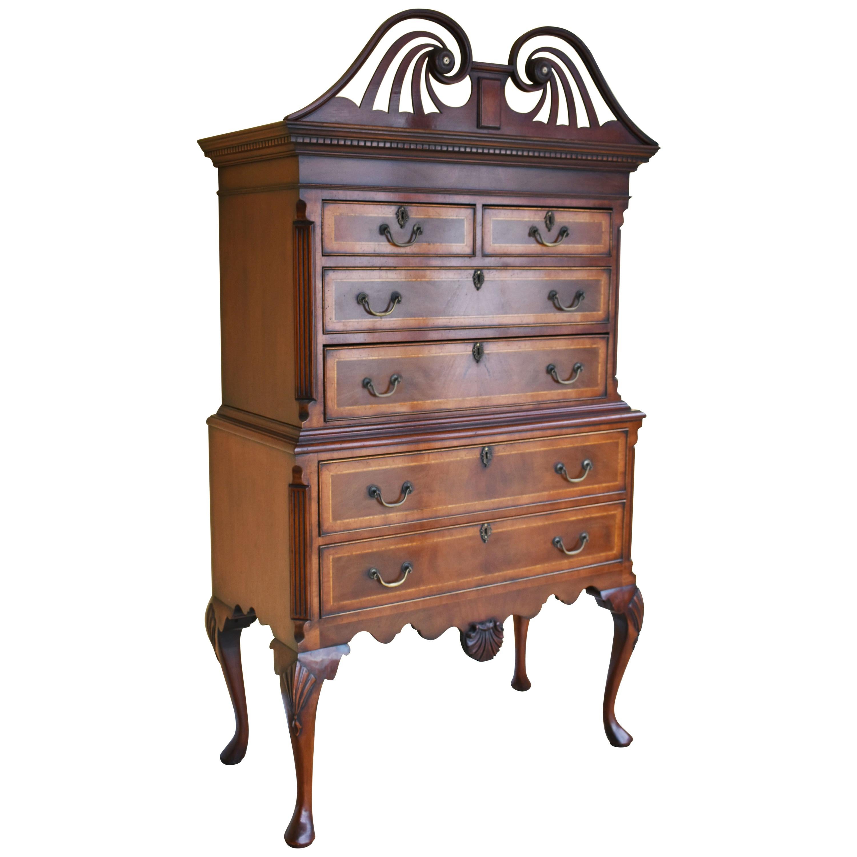 18th Century Style Chest on Stand