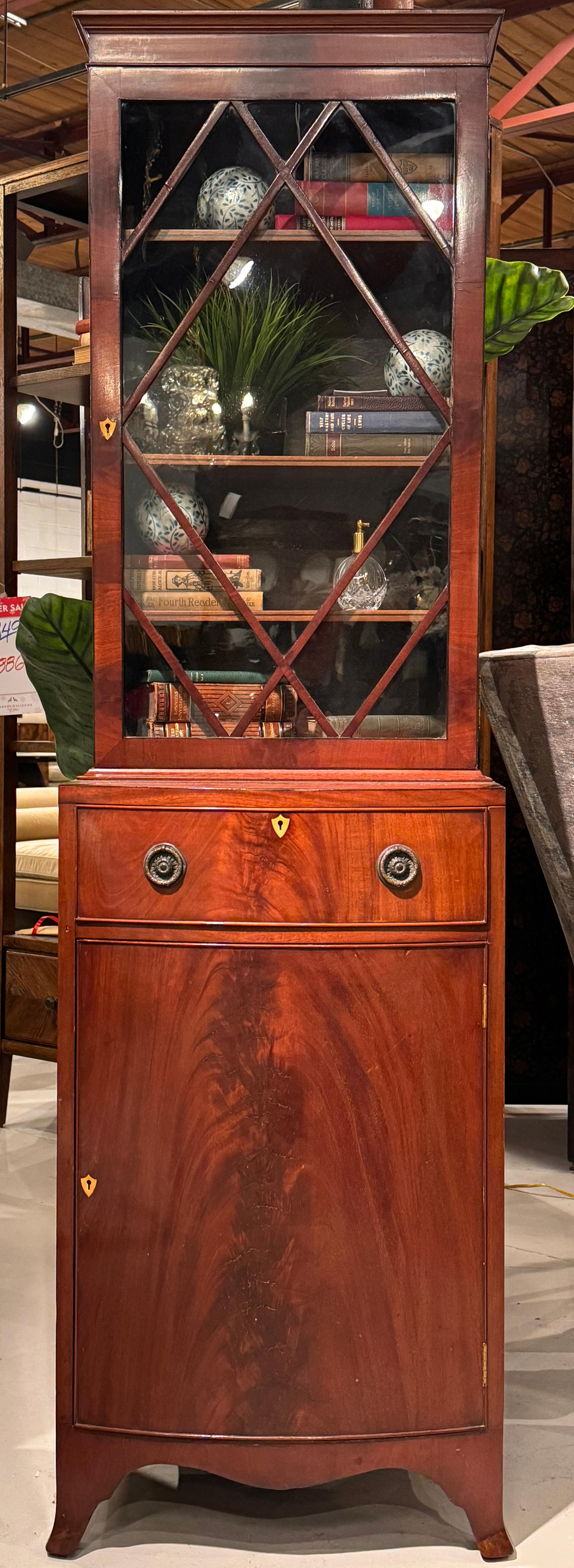 18th Century Style Display Cabinet, Bookcase 2