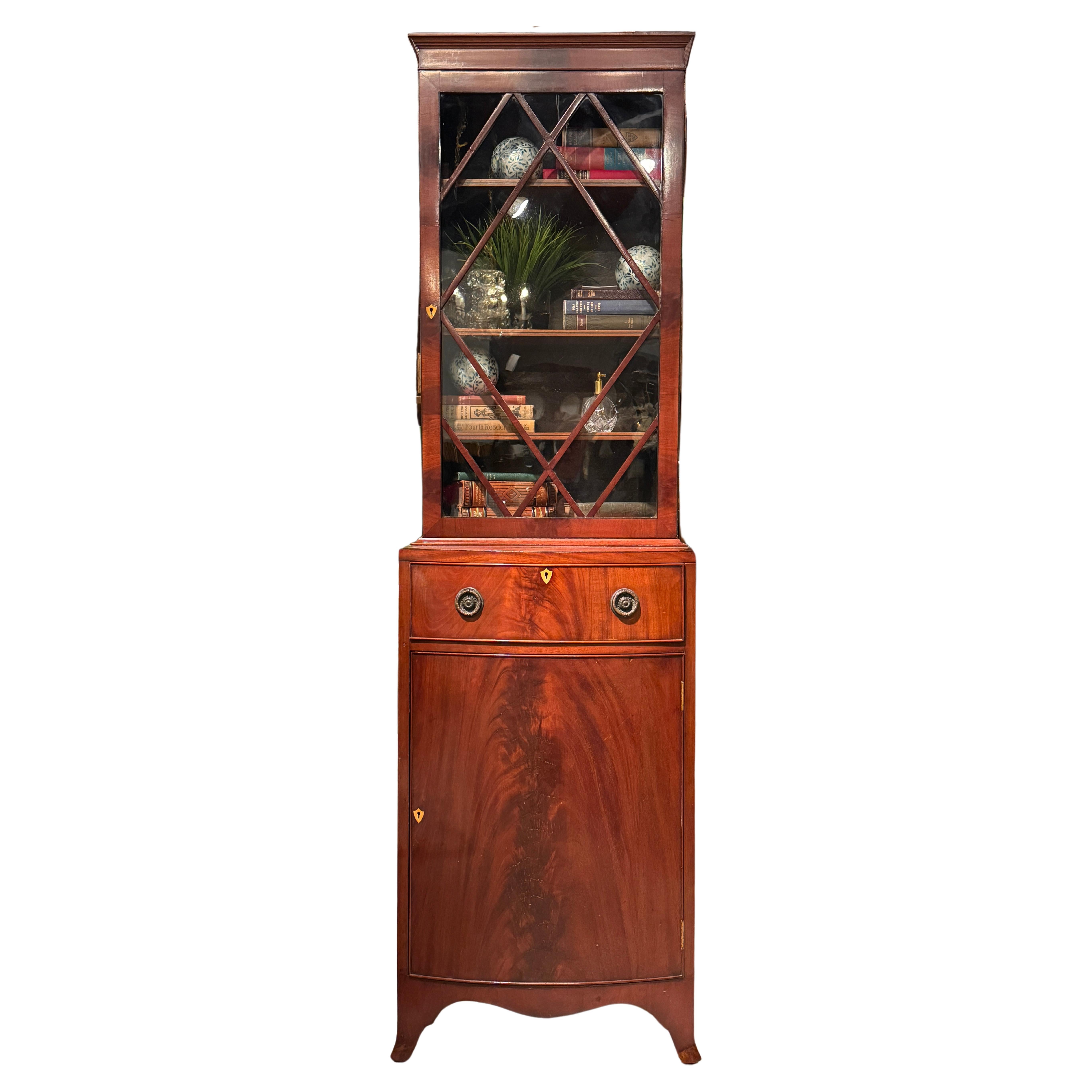 18th Century Style Display Cabinet, Bookcase