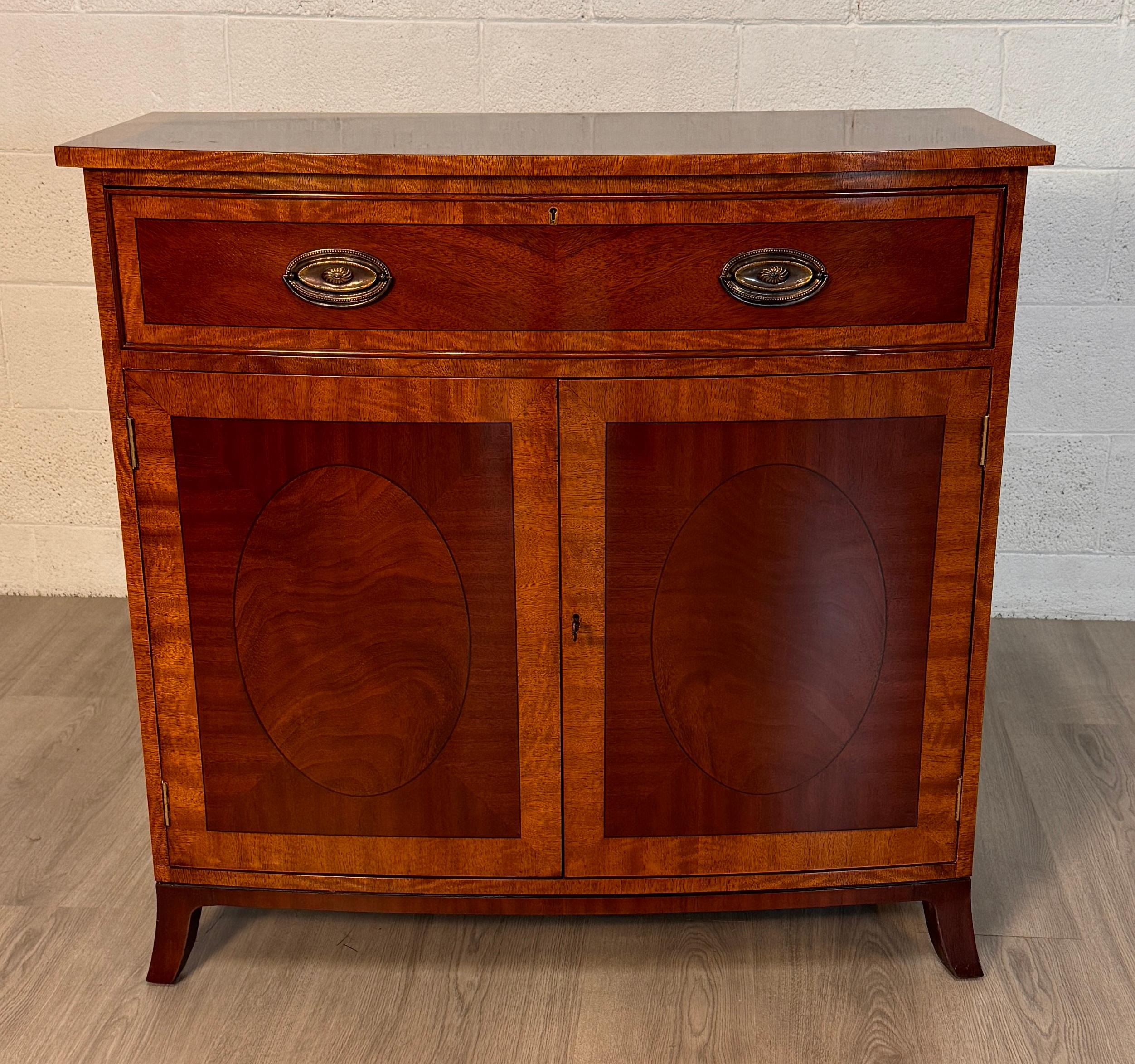 18th Century Style English Banded Server /Buffet 6