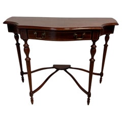 Vintage 18th Century Style English Console Table in Adams Style 