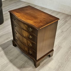 18th Century Style English Four Drawer Dresser, Bachelor Chest