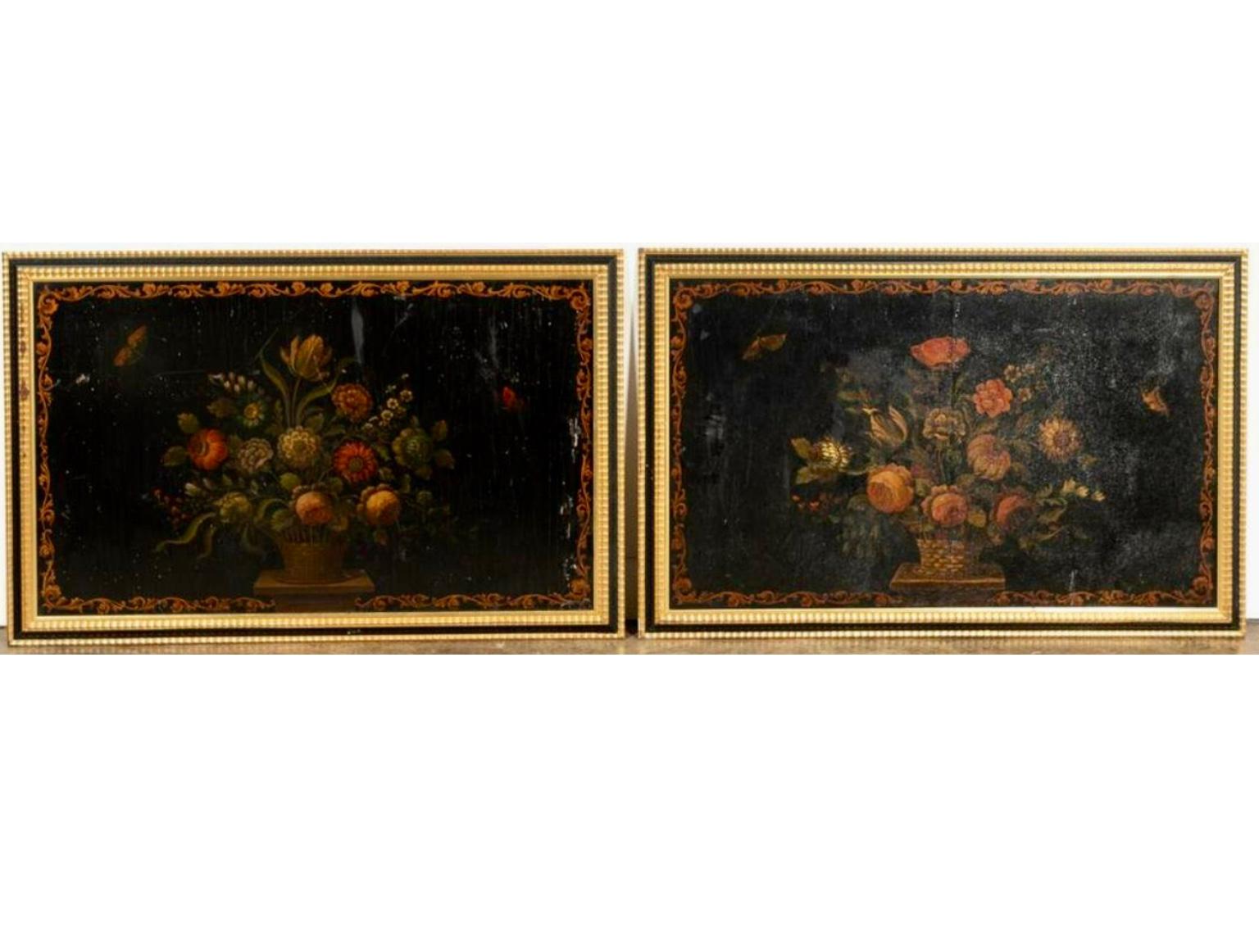 18th Century Style European Painted Panels For Sale 2