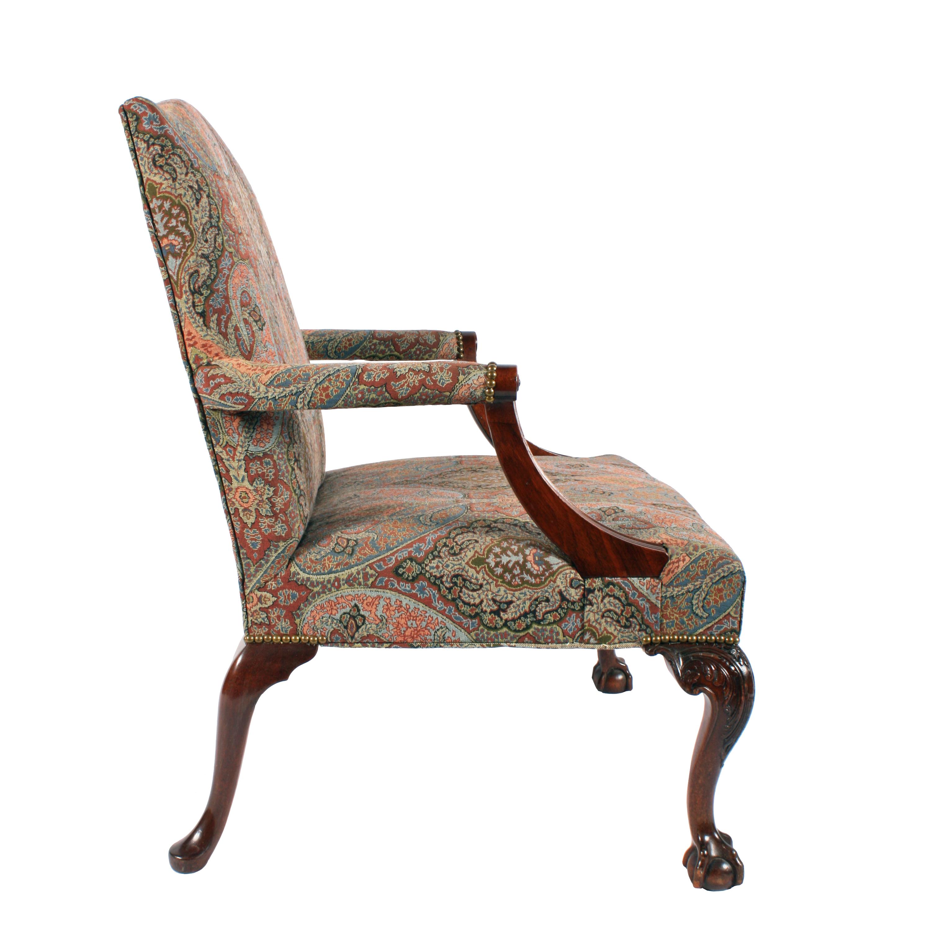 Chippendale 18th Century Style Gainsborough Chairs