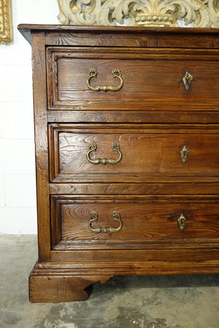 18th C Style Italian Old Chestnut 3 Drawer Cassettone Dresser to order