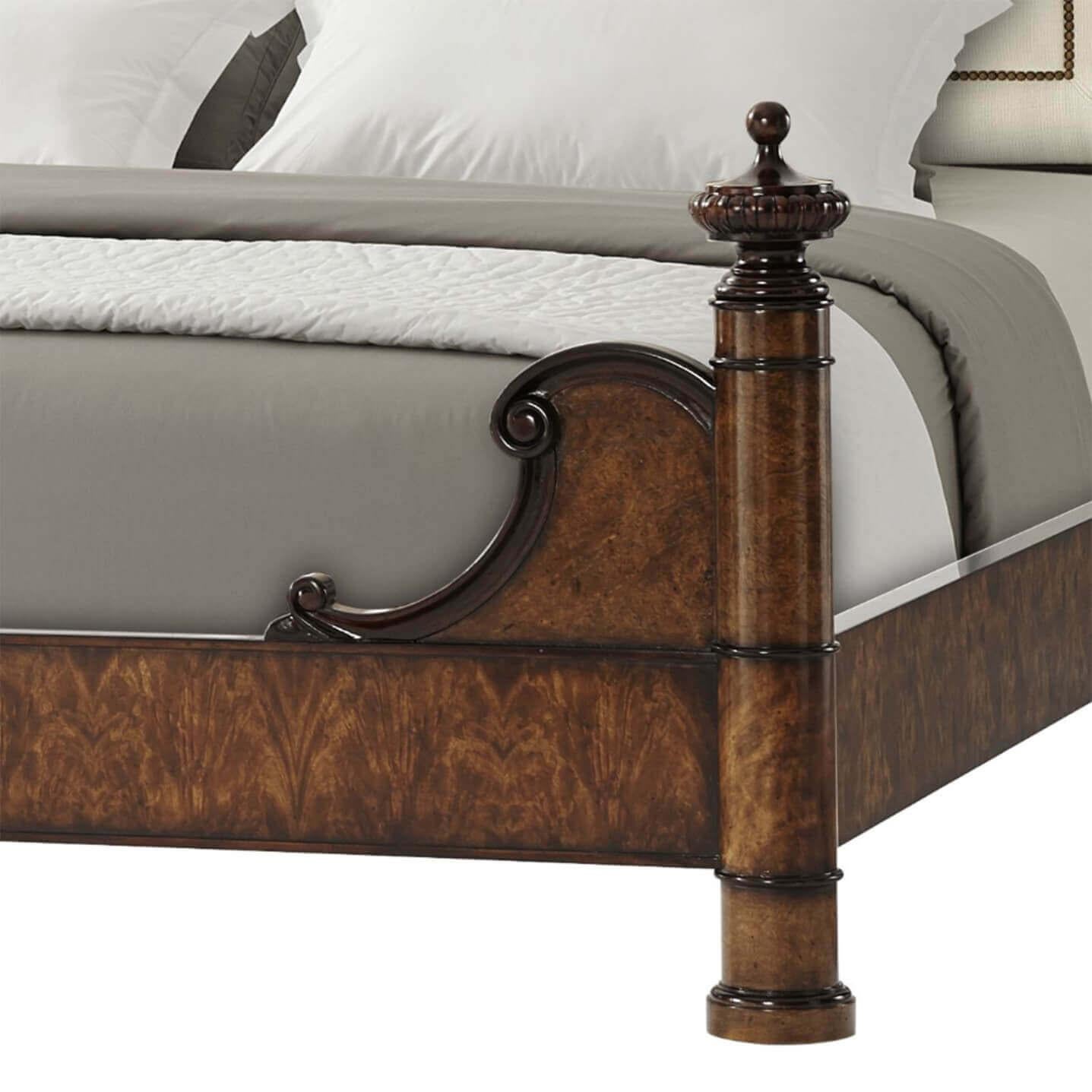 Baroque 18th Century Style King Size Bed