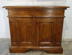 Crédence en châtaignier ancien de style Maggiore du 18ème siècle reproduction sur commande des options