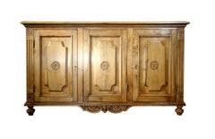 18th C Style VENEZIA Italian Walnut Credenza to order interior & finish options
