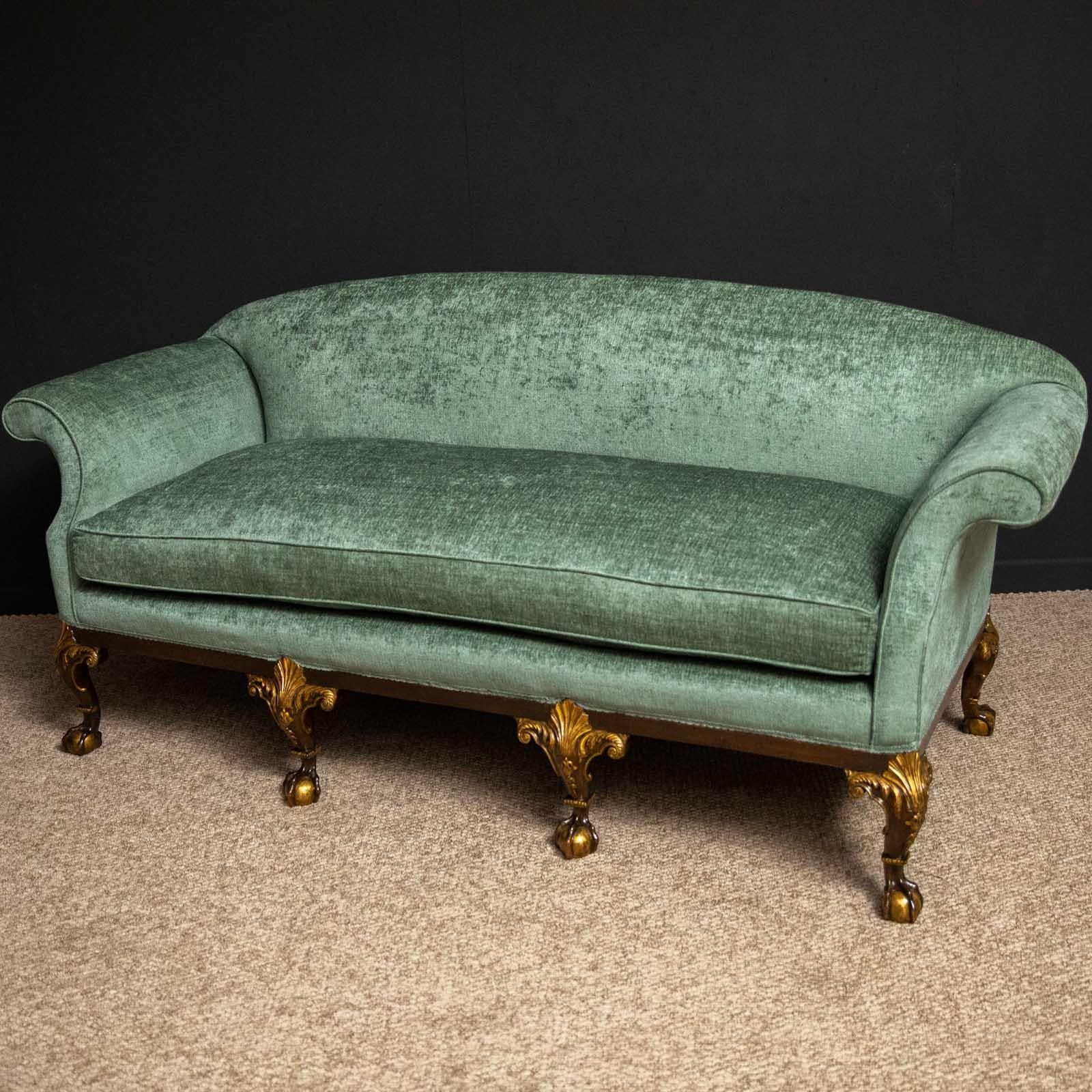 18th Century Style Walnut Sofa 4