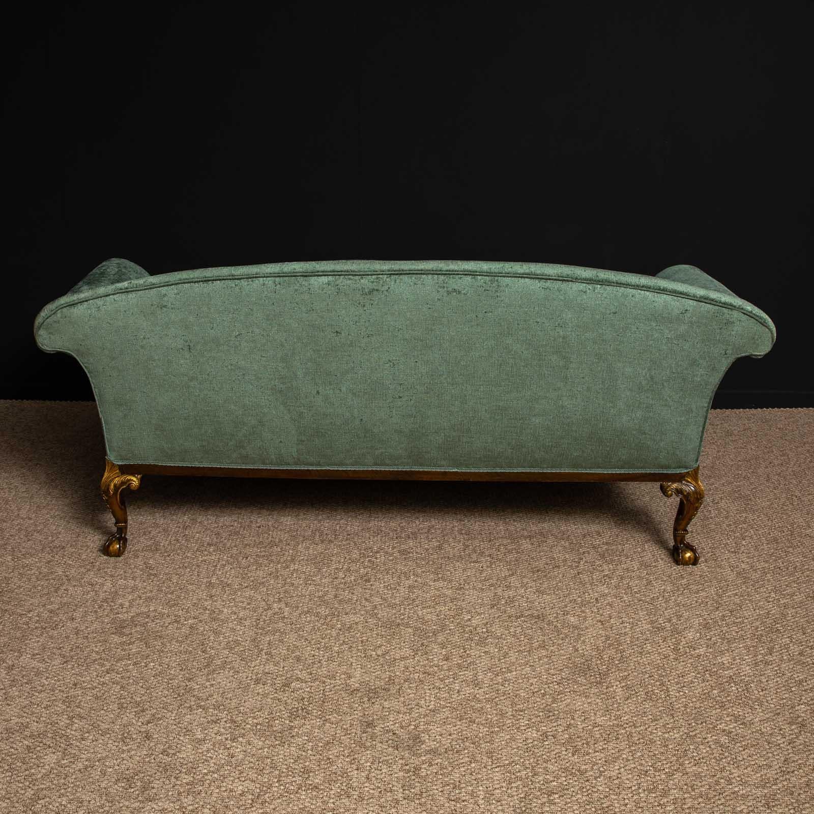 18th Century Style Walnut Sofa 9