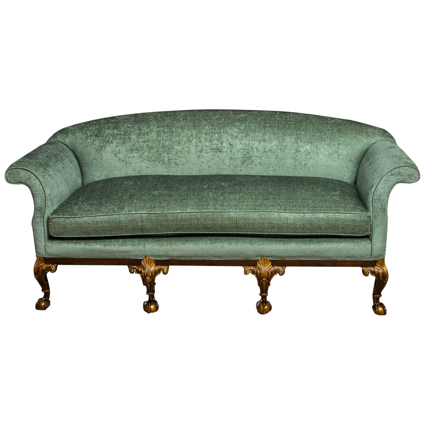 18th Century Style Walnut Sofa