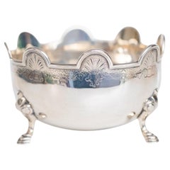 Zuckerschale aus Schottland, Silber, 18. Jahrhundert
