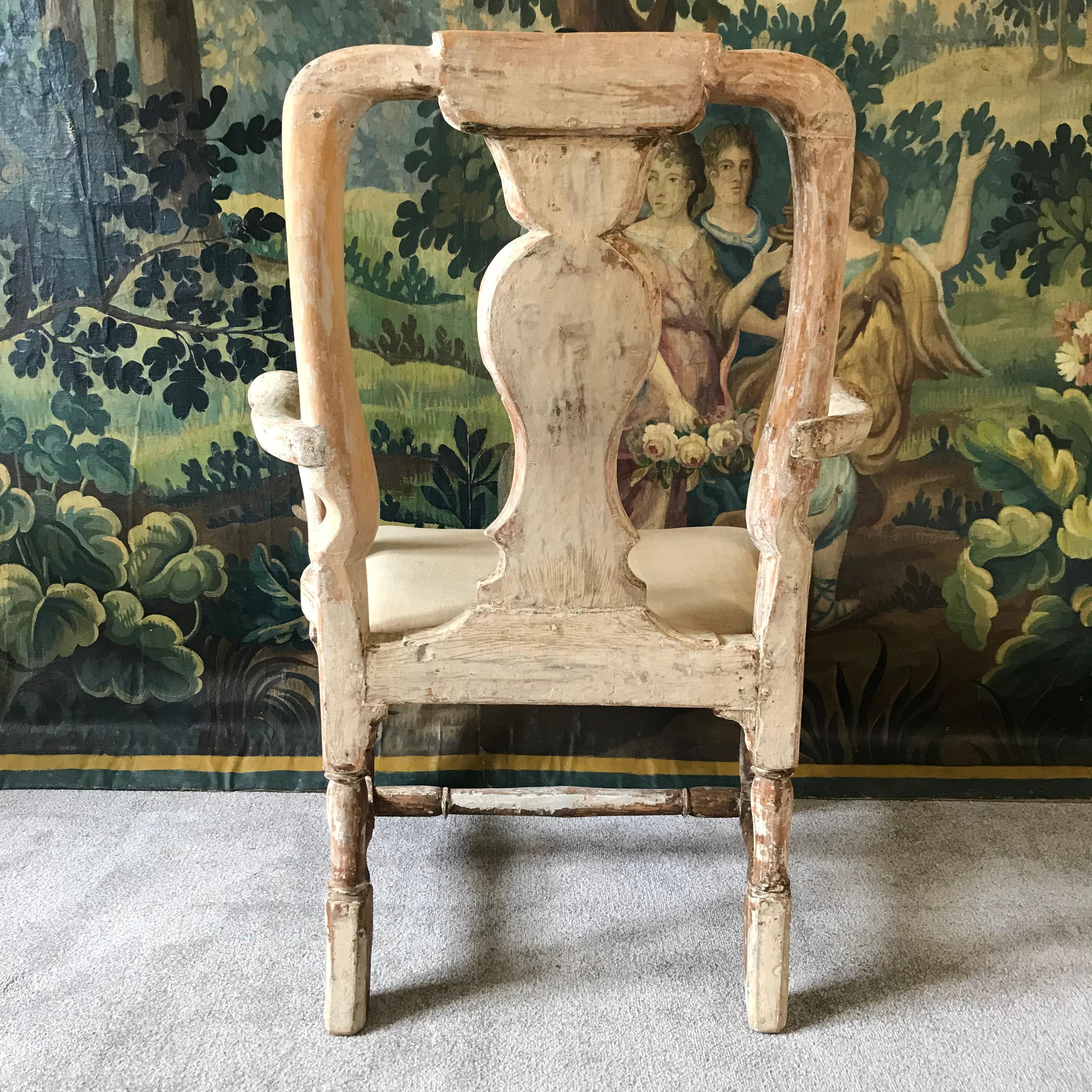 Schwedischer Sessel aus dem 18. Jahrhundert im Angebot 8