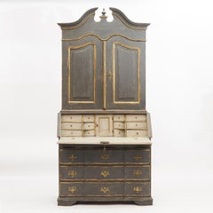 18th Century Swedish Baroque Bureau