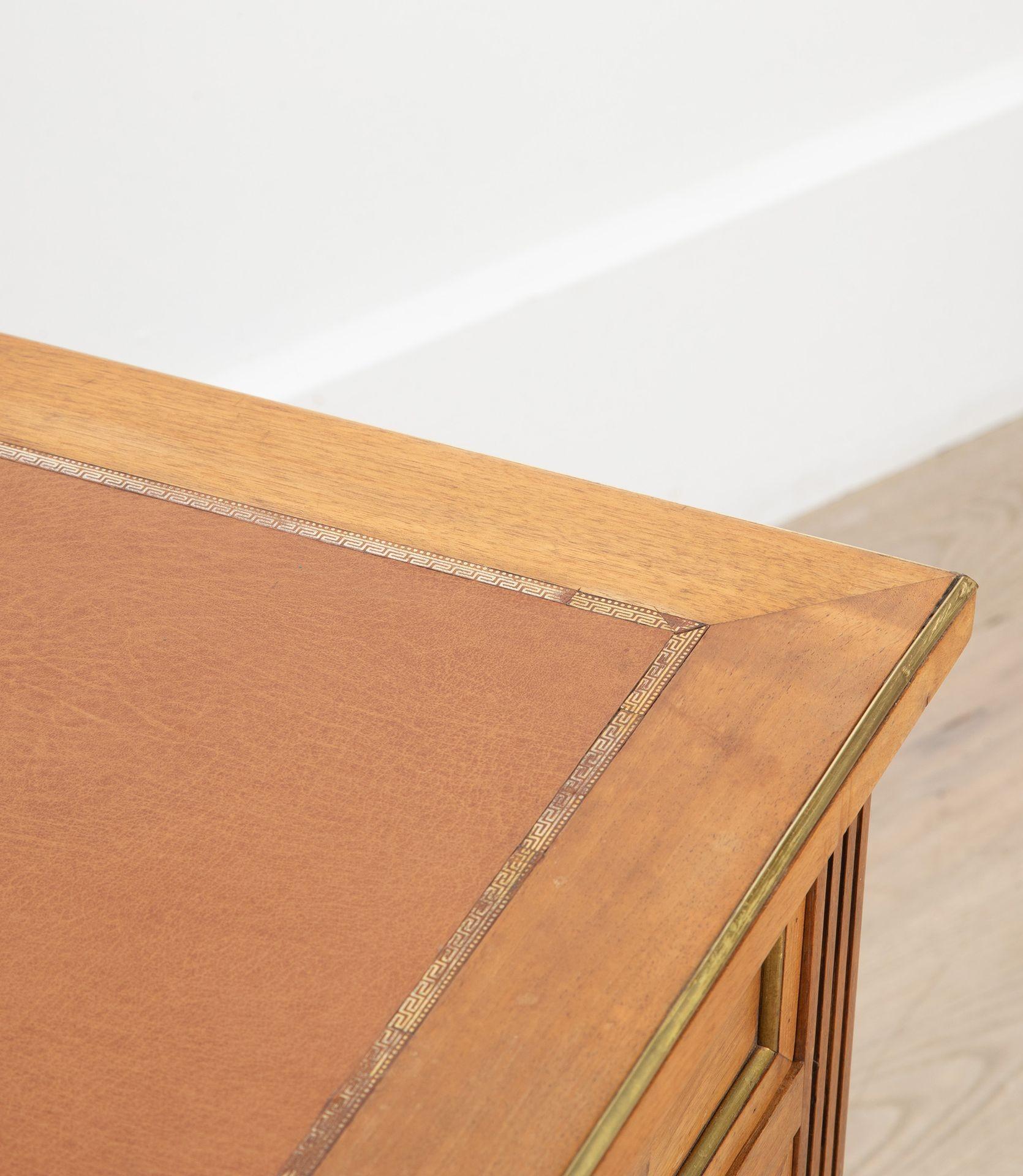 20th Century French Mahogany Bureau Plat 7