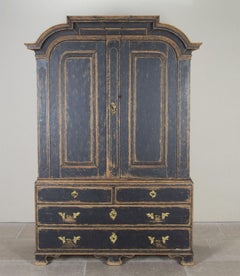 18th Century Swedish Baroque Cabinet