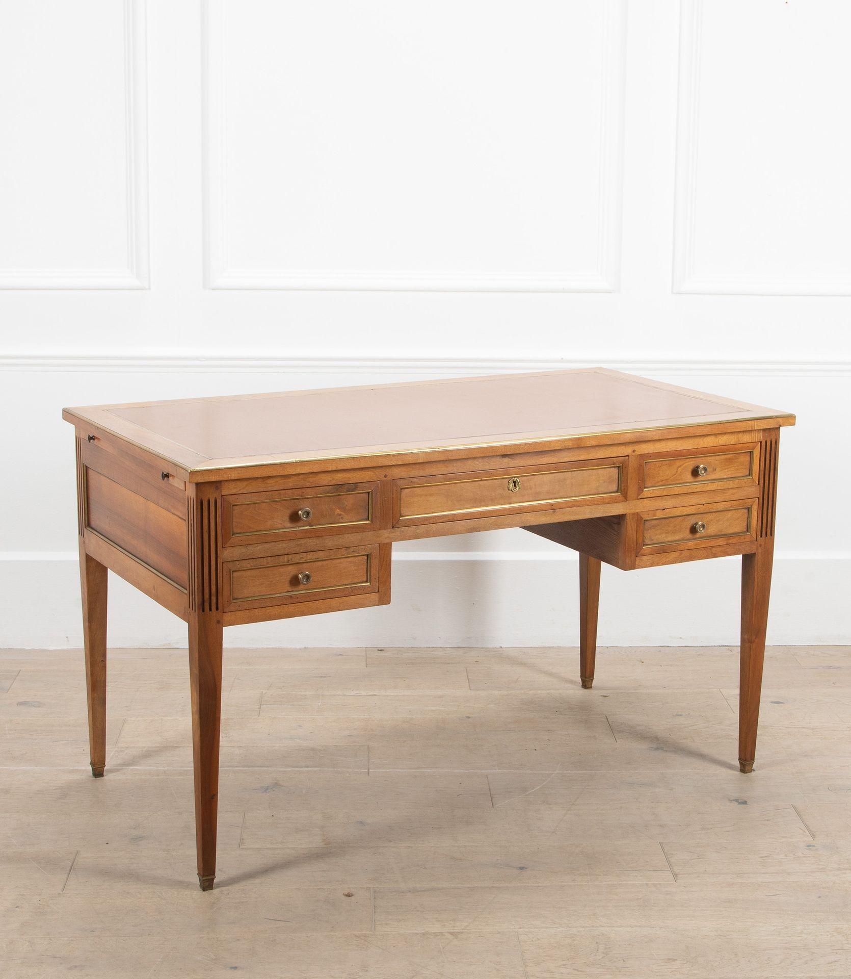Empire 20th Century French Mahogany Bureau Plat