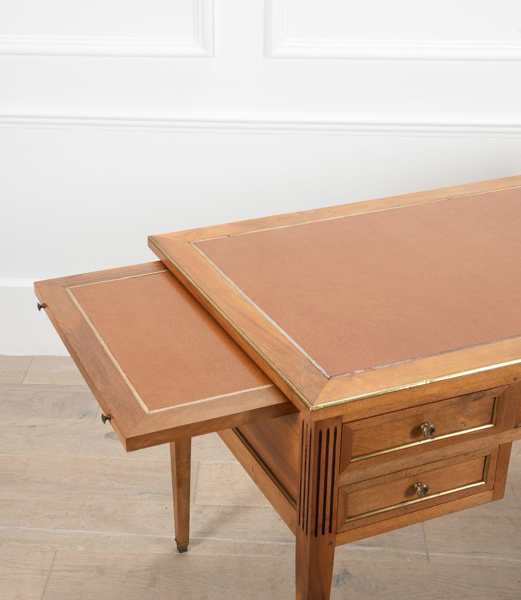 20th Century French Mahogany Bureau Plat 1