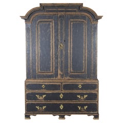 18th Century Swedish Baroque Cabinet