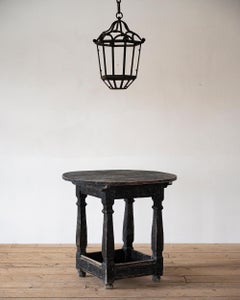 Table centrale baroque suédoise du 18e siècle