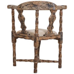 18th Century Swedish Baroque Chair