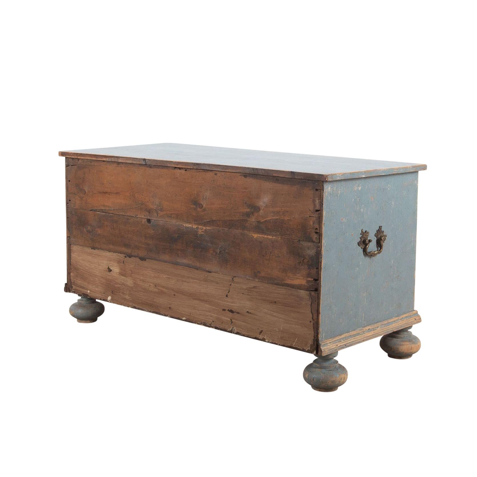 Wood 18th Century Swedish Baroque Commode