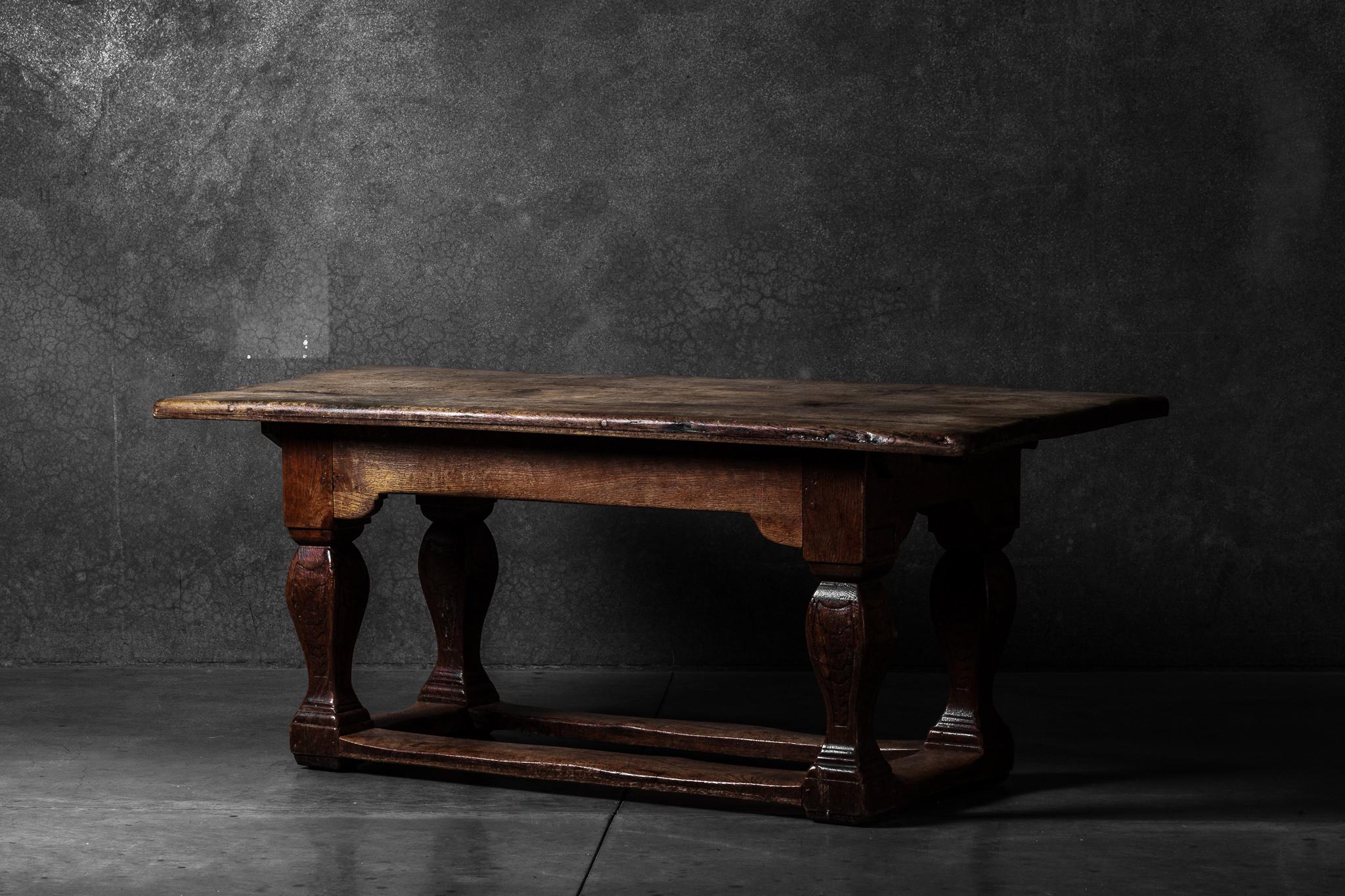 18th Century Swedish Baroque Console Table In Good Condition In Los Angeles, CA