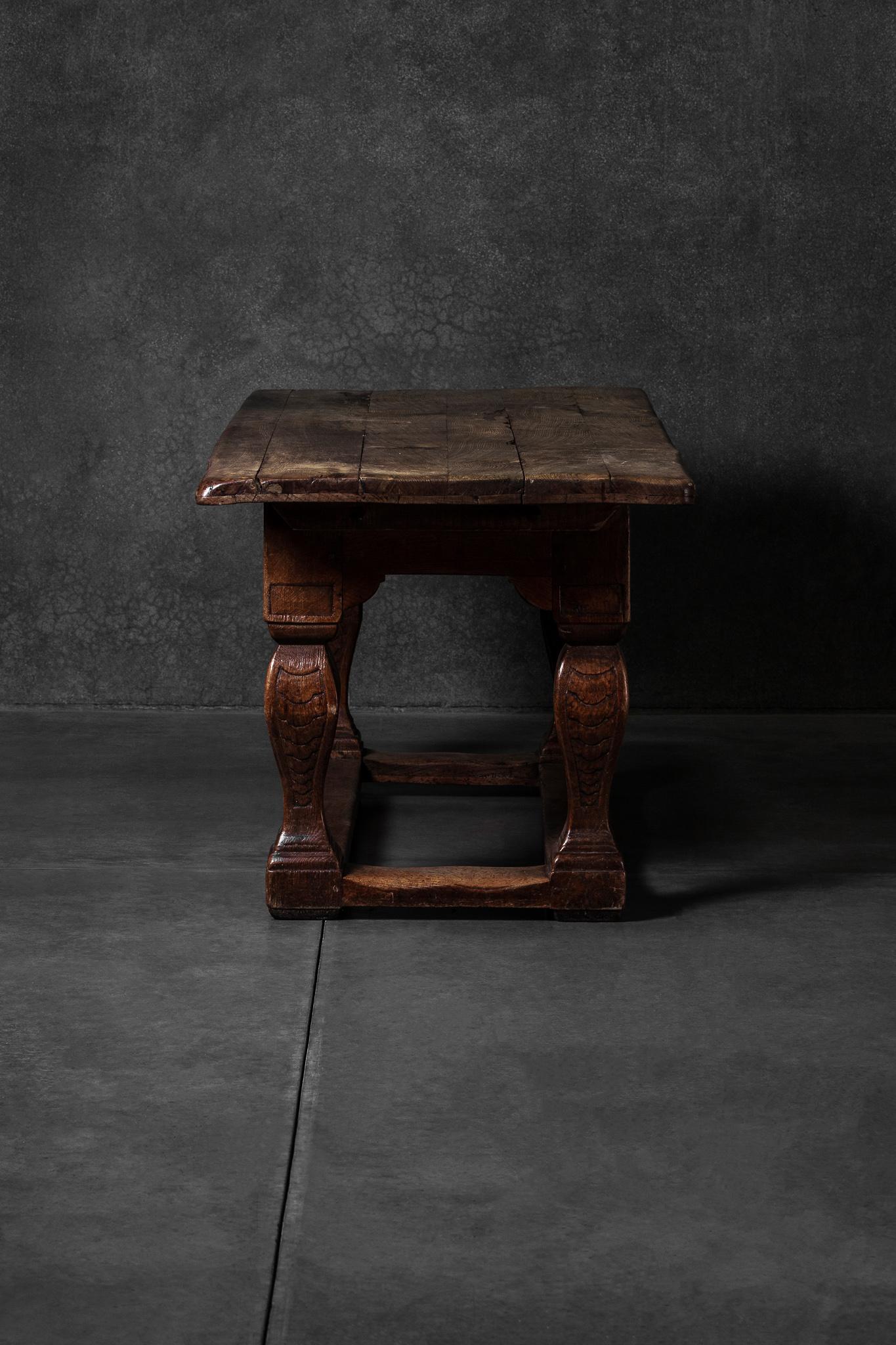 18th Century Swedish Baroque Console Table 1