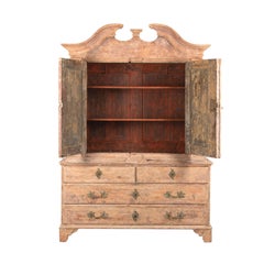 18th Century Swedish Baroque Cupboard