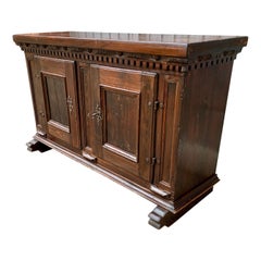 18th Century Swedish Baroque Cupboard Sideboard