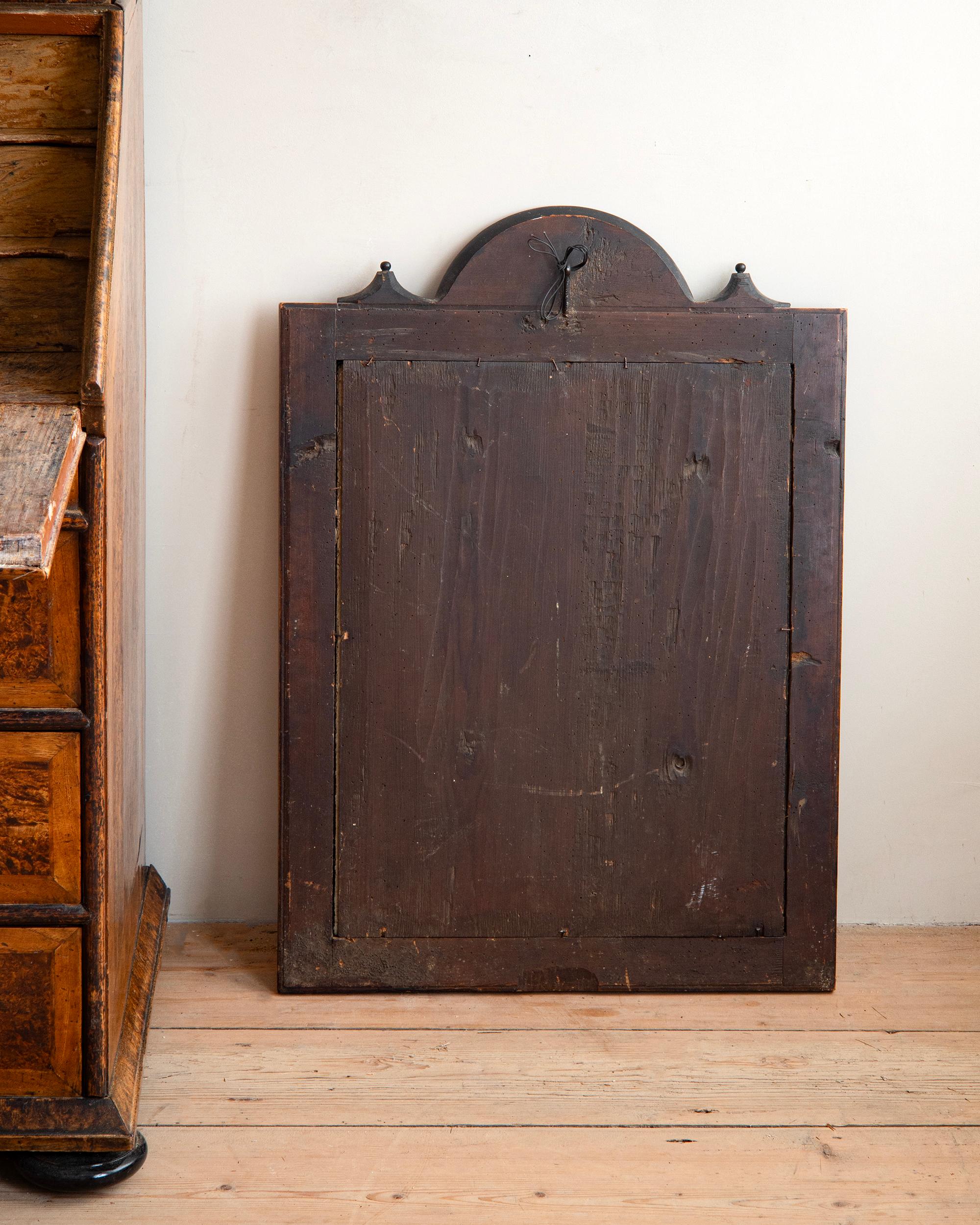 Bois Miroir baroque suédois du XVIIIe siècle en vente