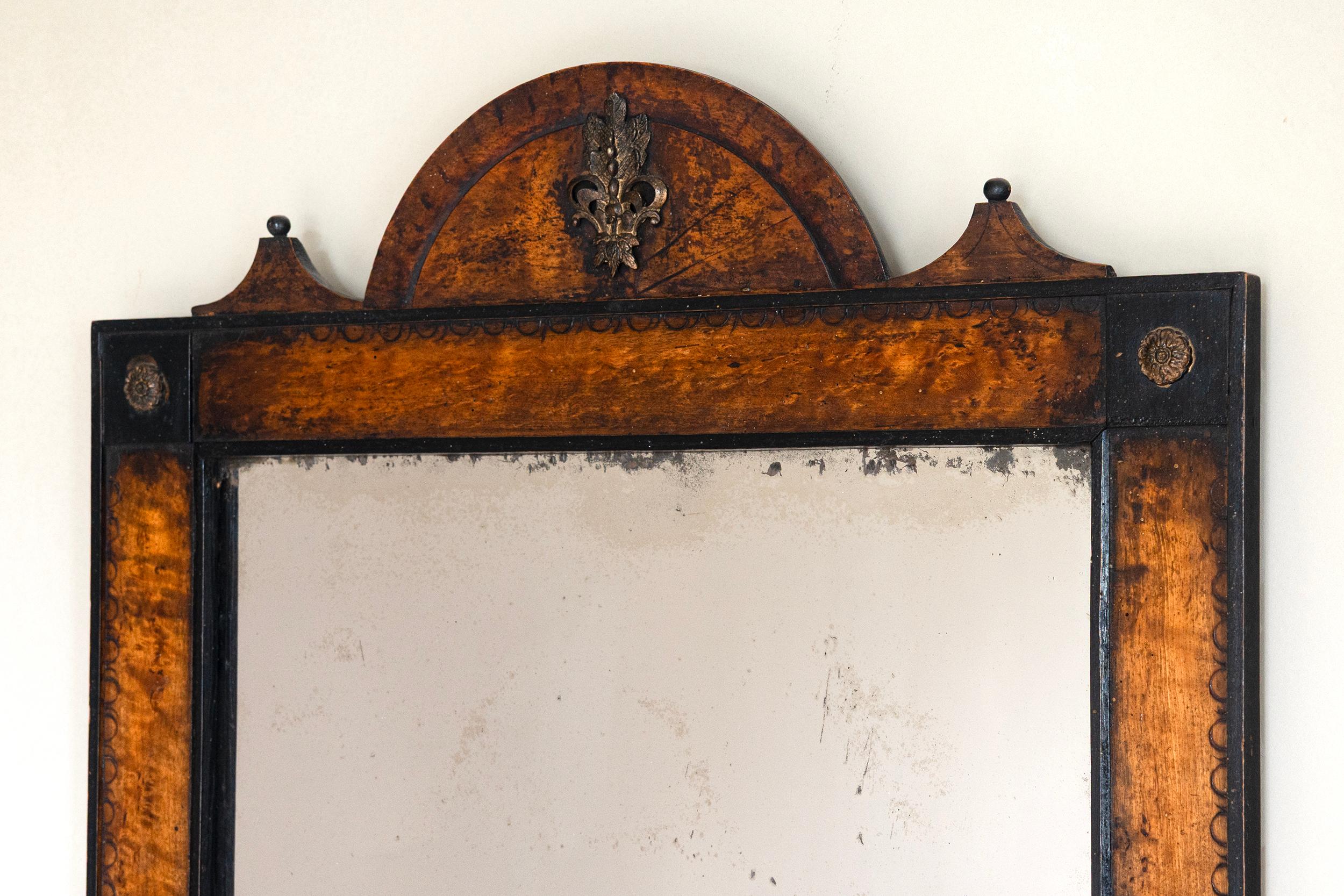 Miroir baroque suédois du XVIIIe siècle en vente 1