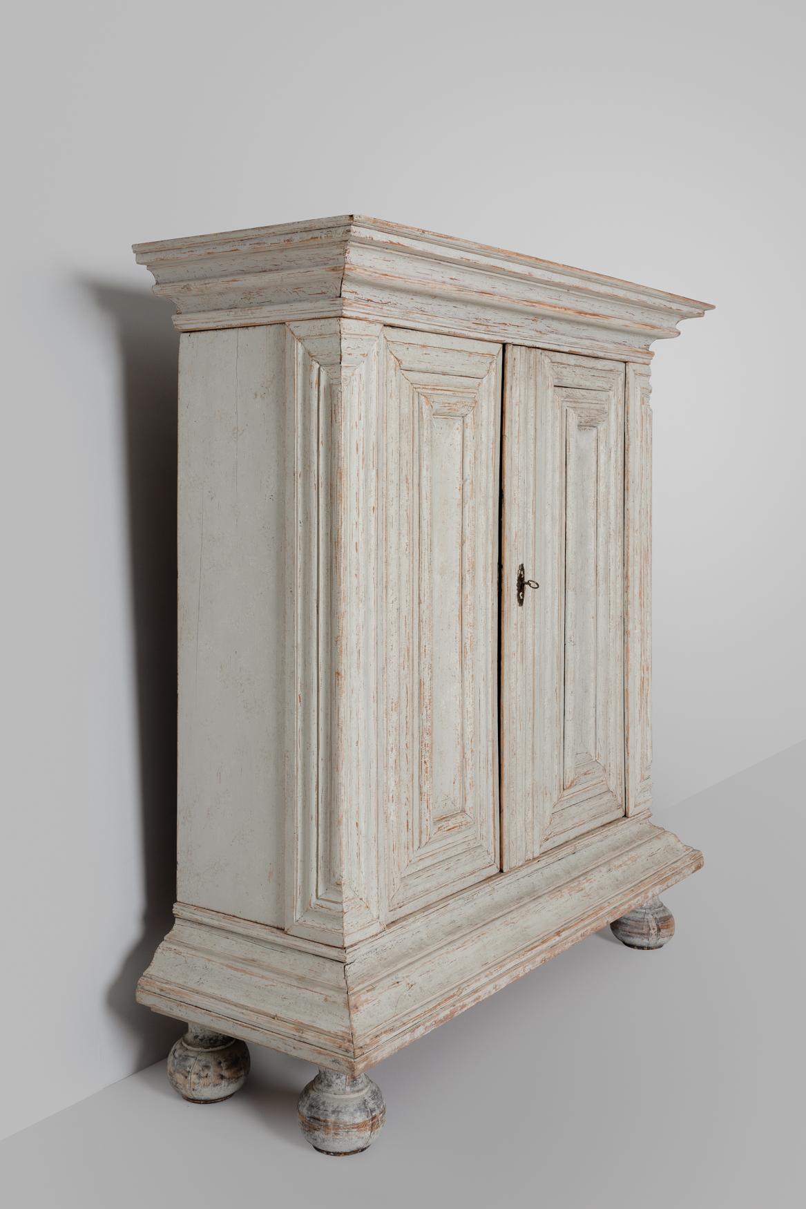 Hand-Crafted 18th Century Baroque Period Cabinet