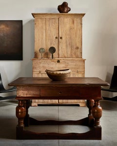 18th century Swedish Baroque Stone-top Table