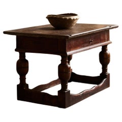 18th century Swedish Baroque Stone-top Table