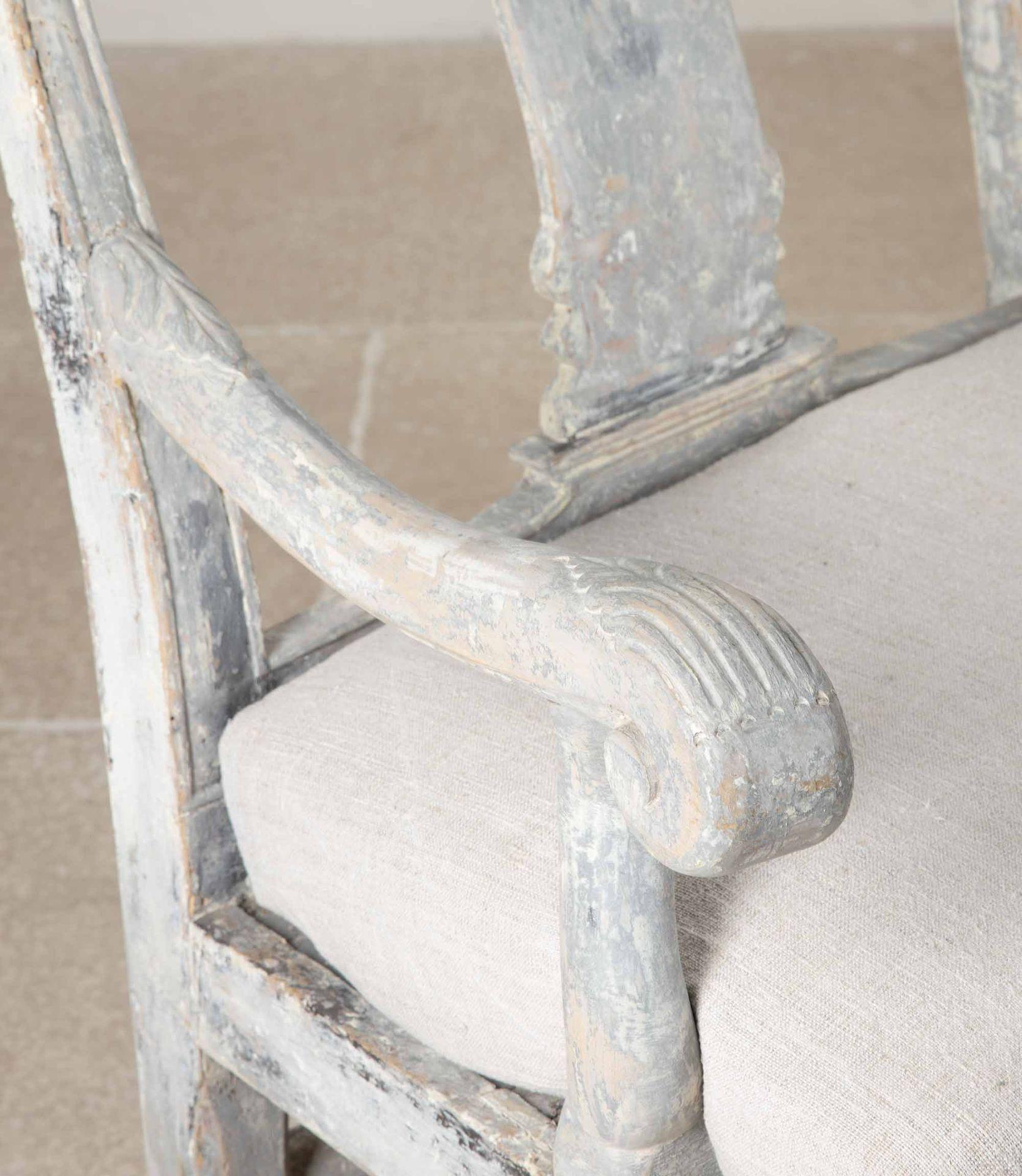 18th Century Swedish Baroque Style Sofa For Sale 1