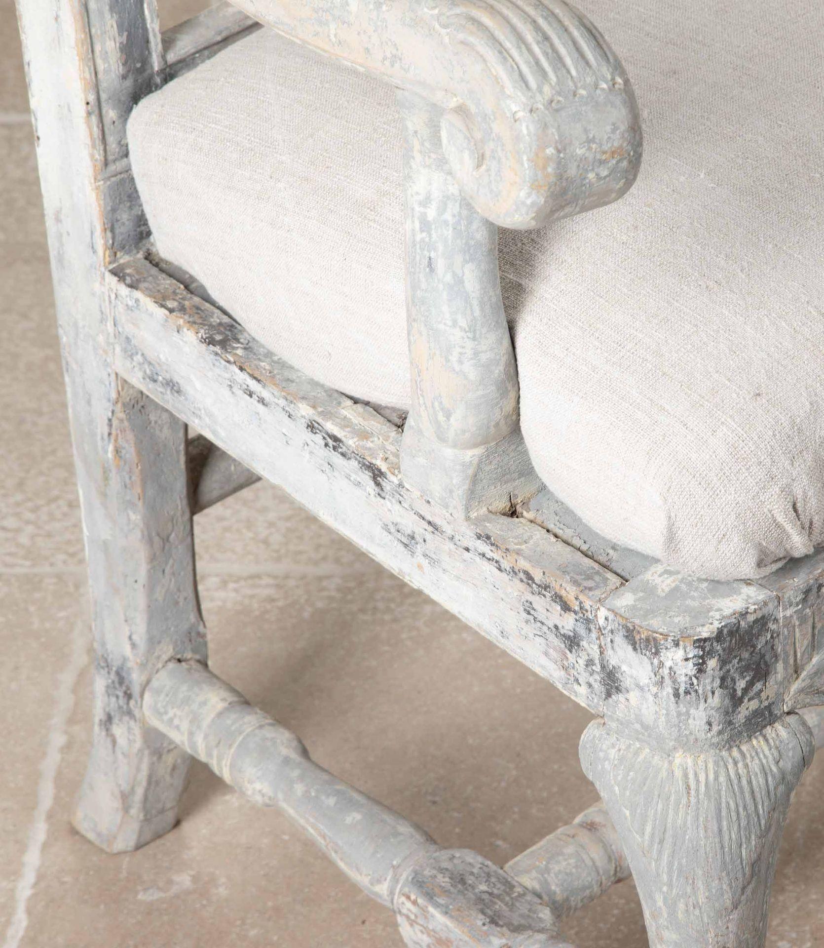 18th Century Swedish Baroque Style Sofa For Sale 2