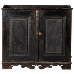 18th Century Swedish Black Pine Gustavian Sideboard