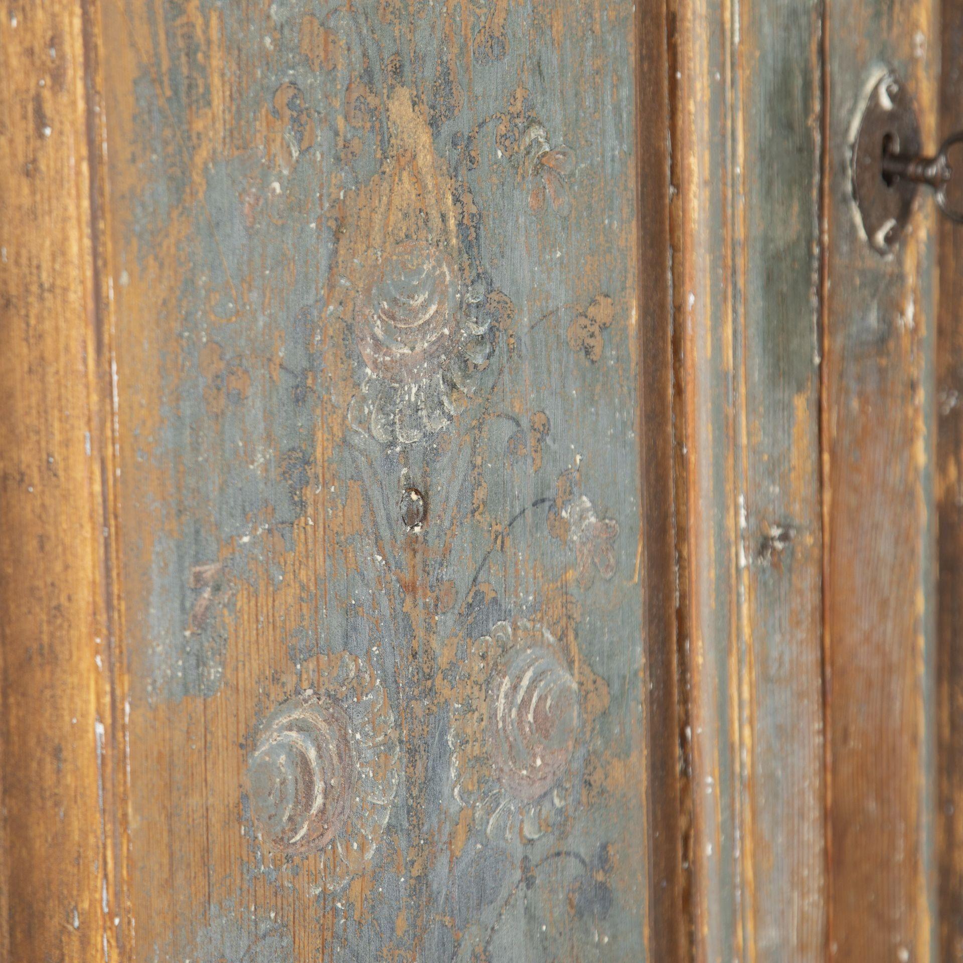 Wood 18th Century Swedish Cabinet For Sale