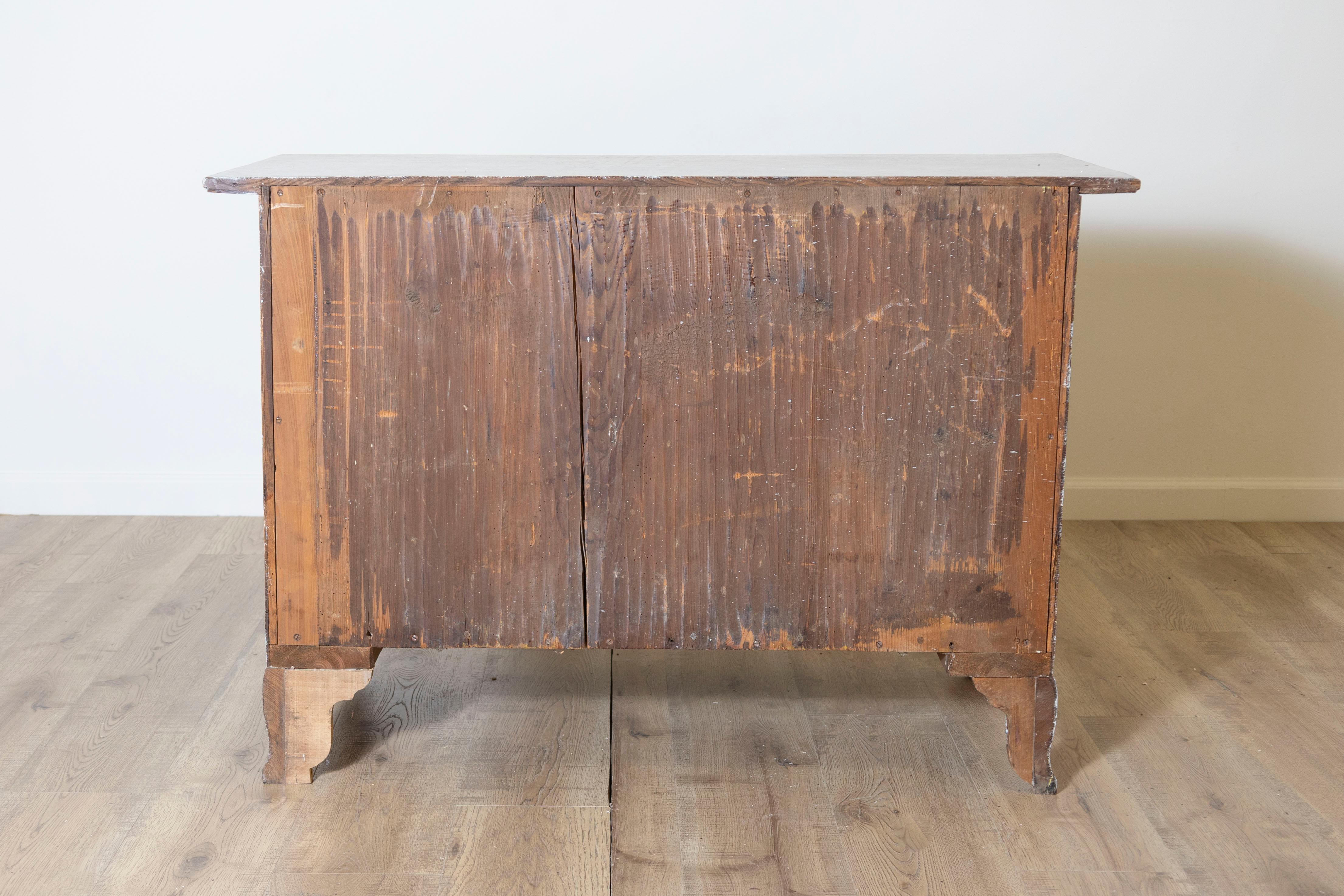 Ottone Cassettiera svedese del XVIII secolo, circa 1760 in vendita