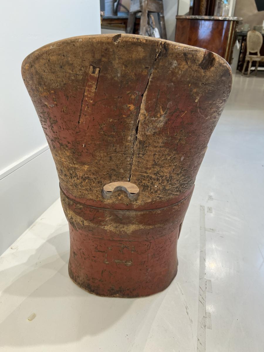 18th Century Swedish Child's Tub/Kubbestol Chair In Fair Condition For Sale In New Orleans, LA