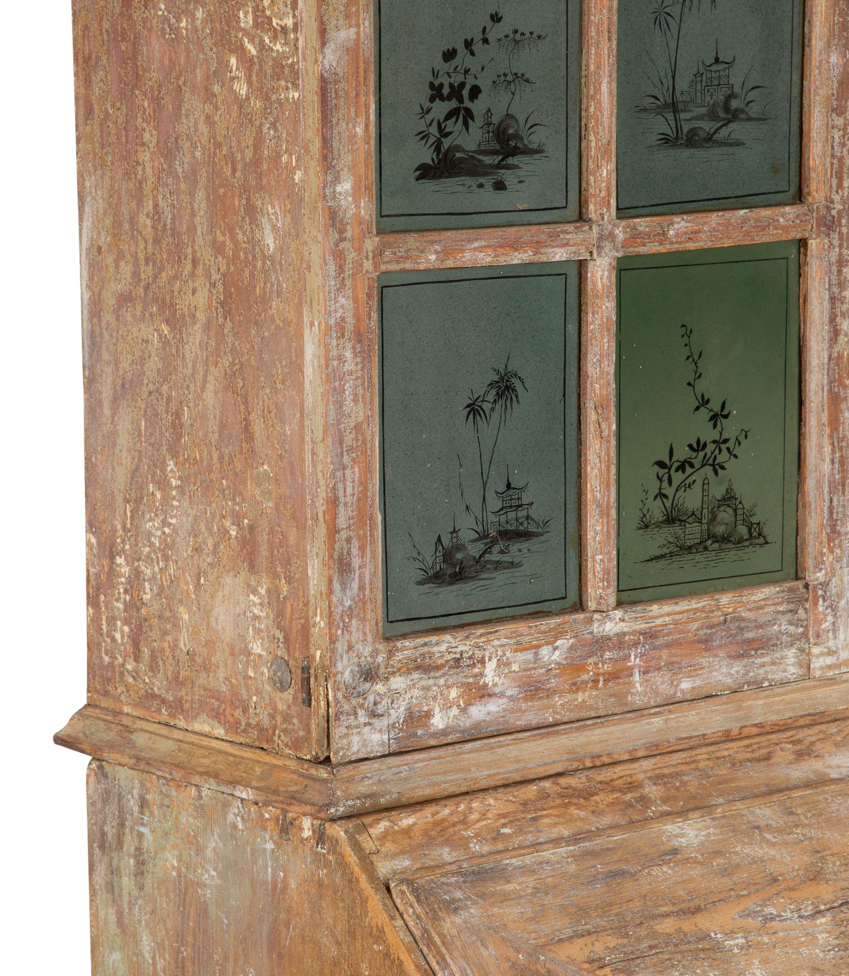18th Century Swedish Chinoserie Secretary For Sale 4