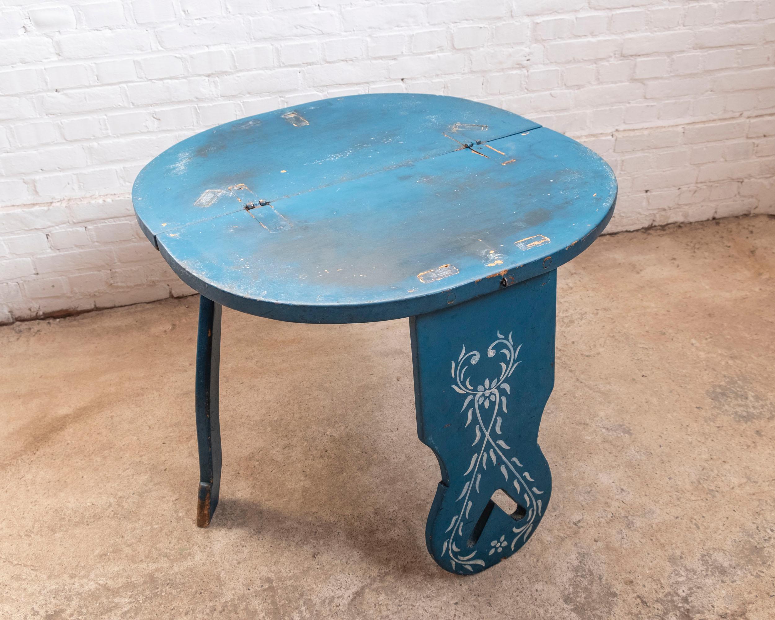 18th Century Swedish Combination Furniture Table and Chair, 1794 For Sale 1