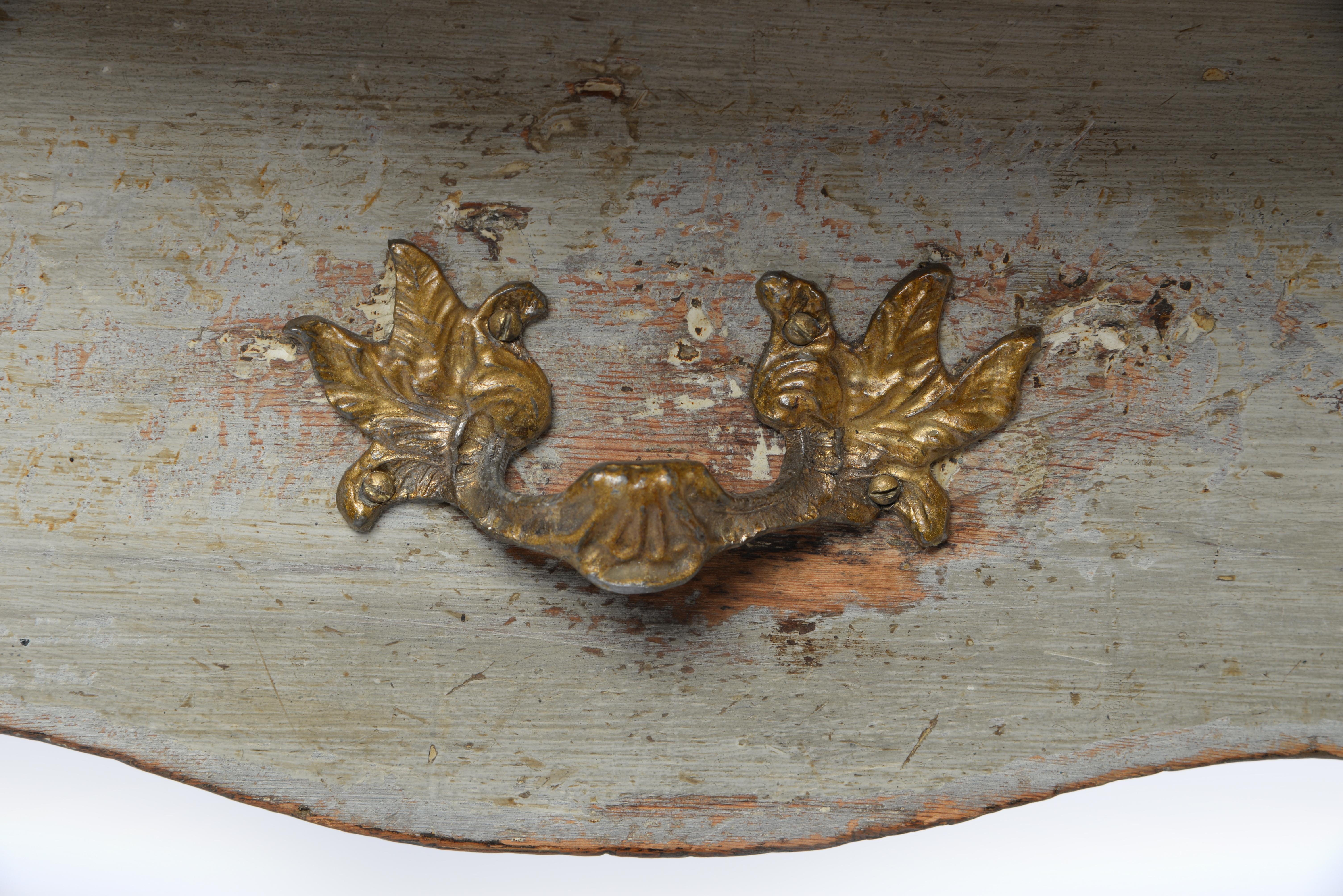Schwedischer Konsolentisch mit Schublade aus dem 18. Jahrhundert (Gustavianisch) im Angebot