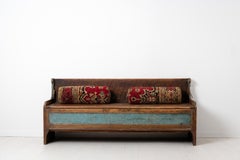 18th Century Swedish Country Bench in Pine