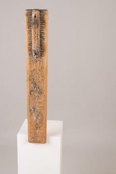 18th Century Swedish Decorated Mangle Board